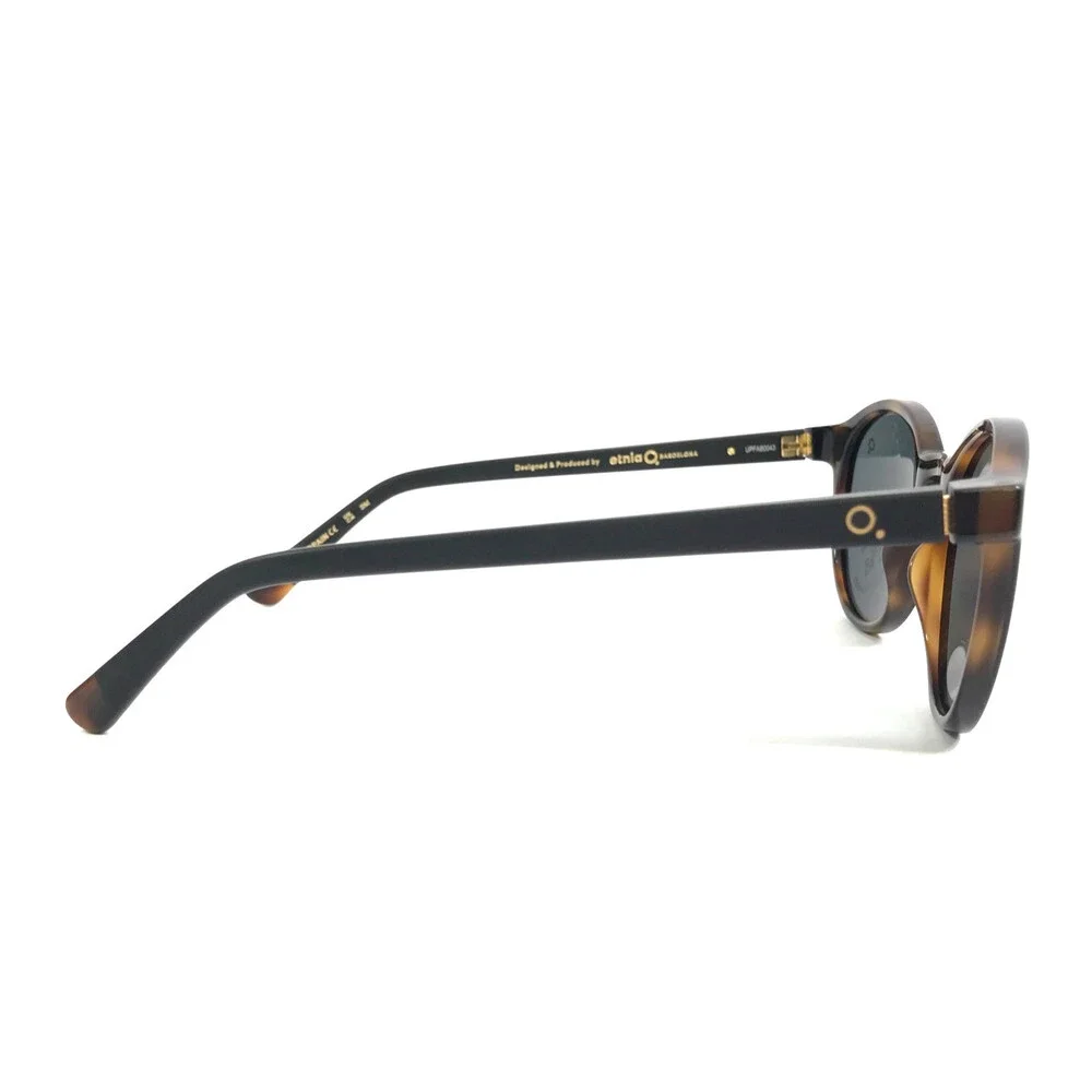 Etnia Barcelona Sunglasses AVINYO 3 BKHV Black Havana with Gray Polarized Lenses